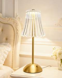 LumiGlow Table Lamp touch control LED