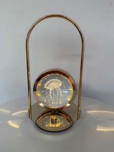 Hot Items: 3D Jellyfish Crystal Ball Lamp | Cordless & Child-Safe Night Light