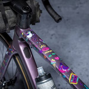 Frame Protection: DYEDBRO - UNICORN GLITTER - DROP BAR