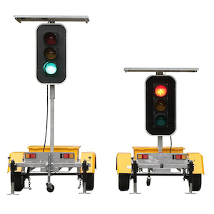 Dual Trailer Portable Traffic Lights – NZTA Approved