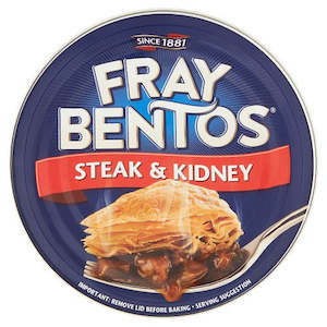 Canned Foods: Fray Bentos Steak & Kidney Pie 425g