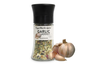 Spices: Cape Herb & Spice Grinder Garlic Addict 40g