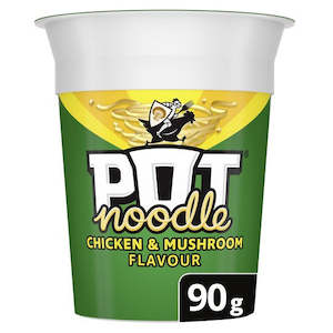 Pantry Items: Pot Noodle Chicken & Mushroom 90g