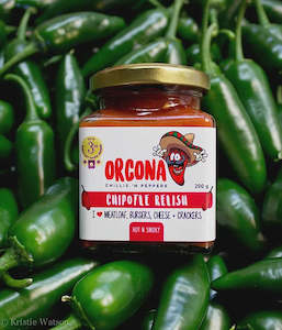 Pickles Preserves: Orcona Chipotle Relish 200g