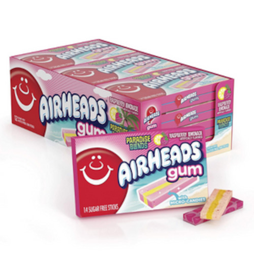 Kennedys Candy Jar: Airheads Gum - Raspberry Lemonade Sugar free