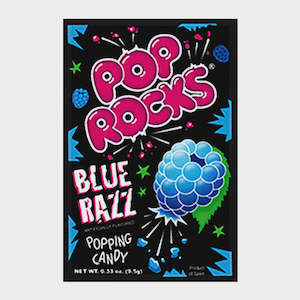 Kennedys Candy Jar: Pop Rocks Blue Raspberry 9.5g