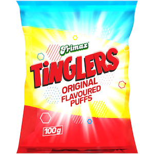 Chips: Frimax Tinglers Puffs Original 100g