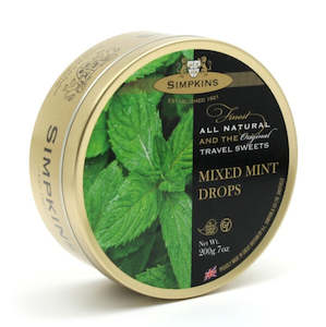 Valentines Day: Simpkins Sweets Mixed Mint Drops 200g