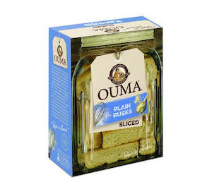 Ouma Rusks Sliced Plain 500g
