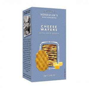 Biscuits And Crackers: Verduijn's Cheese Wafers 75g