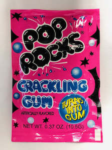 Pop Rocks Crackling Gum 10.5g