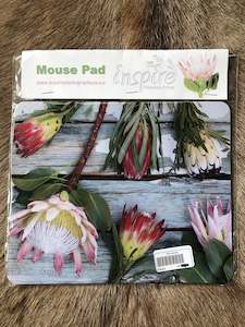 The Saffa Shack: Inspire Mouse Pads - Protea Design