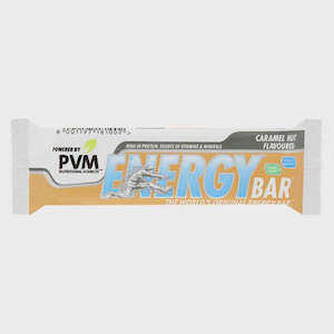 Sweets Chocolate: PVM Energy Bar Caramel Nut 45g