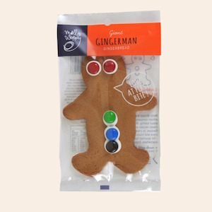 Christmas: Molly Woppy Giant Gingerbread Man 59g
