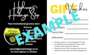 The Highway Heritage Stop Gift Card