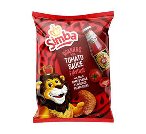 Chips: Simba Chips Tomato Sauce 120g