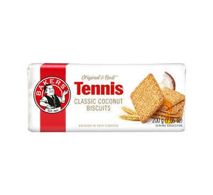 Biscuits And Crackers: Bakers Tennis Biscuits Original 200g