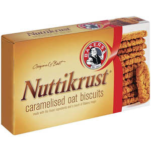 Biscuits And Crackers: Bakers Nutticrust 200g