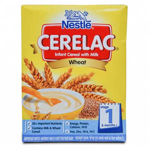 For Breakfast: Nestle Cerelac Stage 1 200g - Wheat