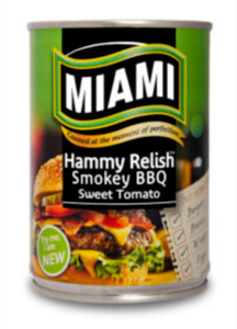 Miami Hammy Relish BBQ 450g