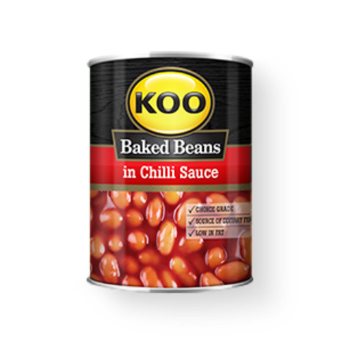 Koo Baked Beans in Chilli Sauce 420g