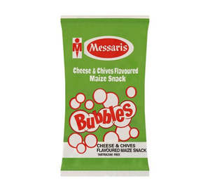 Messaris Bubbles Cheese & Chives 100g