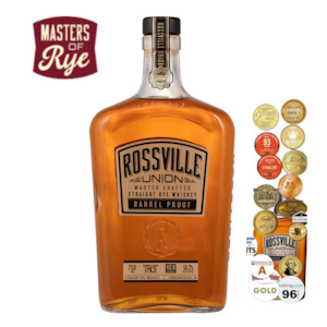 Rossville Union Barrel Proof Straight Rye Whiskey