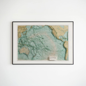 Oceania and Pacific Ocean Map