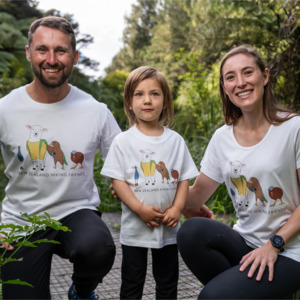 NZ Hiking Friends - Kids Tee