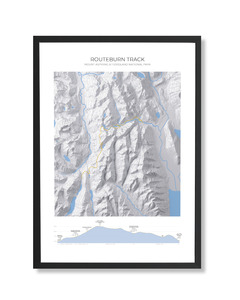 Routeburn Track: Routeburn Track Poster