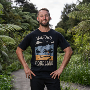 Routeburn Track 1: Milford Fiordland - Men's Tee