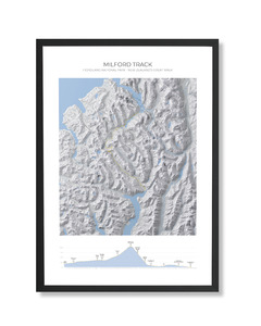 Routeburn Track 1: Milford Track Poster