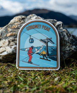 Stickers: Coronet Peak Sticker