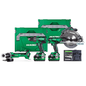 36V/18V Brushless 4-Tool Kit HiKOKI NZ