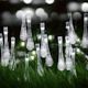 50 LED Water Drop Solar Garden String Lights (White)