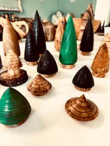 Handcarved Decorative Trees