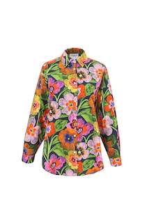Frnch Paris: FRNCH Ariana Floral Button Up Shirt