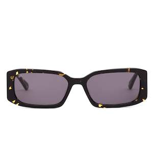 Accessories: Sito Sunglasses - ELECTRO VISION: Limeade Tort