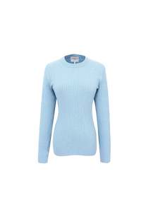 FRNCH Blue Blake Sweater