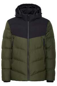 Blend Green Puffer Jacket