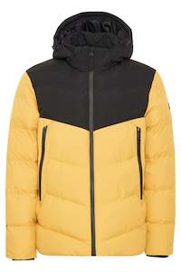 Jackets: Blend Yellow Puffer Jacket