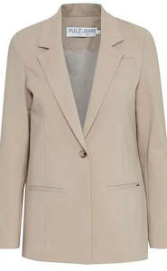Pulz White Bindy Blazer