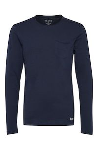 Blend Navy Long Sleeved T-shirt