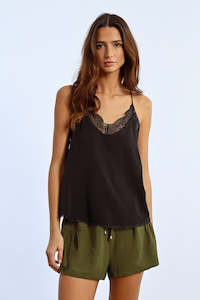 Lili Sidonio Black Camisole