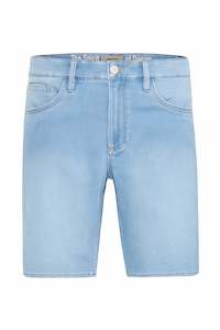 Mens: Blend Light blue Twister Denim Shorts