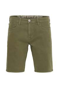 Blend Olive Twister Denim Shorts