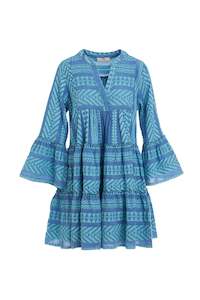 Devotion Twins: Devotion Twins B.Blue/Blue Short Ella Dress