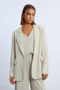 Lili Sidonio Beige Blazer