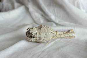 White Sage And Palo Santo: Californian White Sage Smudge 4inch