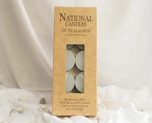 Candles: Plant Wax Tealights 10 Pack